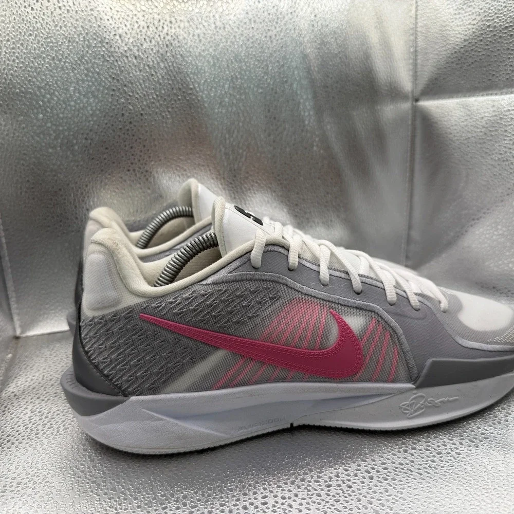 Size 10.5 Nike Sabrina 2 Flowers White-Cement Womens Athletic Shoes FQ2174-100‎